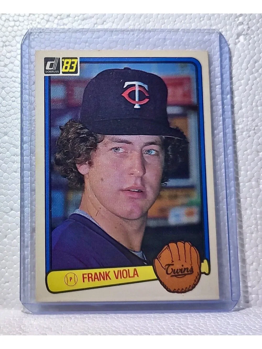 Frank Viola 1983 Donruss MLB #382 Baseball Card Minnesota Twins